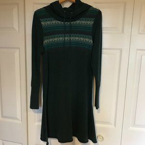 Prana hooded sweater dress